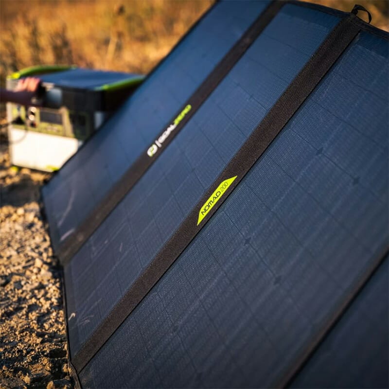 Mobiles Solar Panel zur Stromversorgung